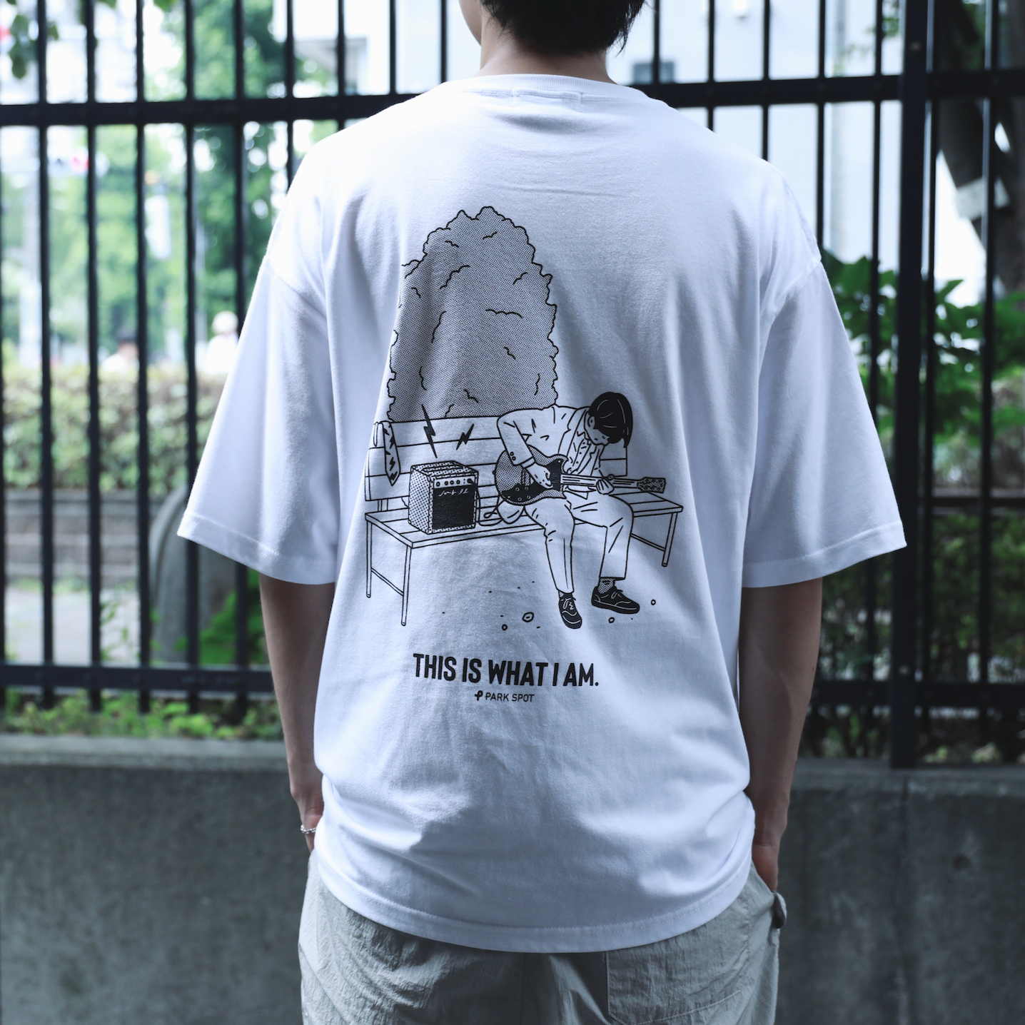 【 PARK SPOT 】THIS IS WHAT I AM.〔ROCK〕Tシャツ